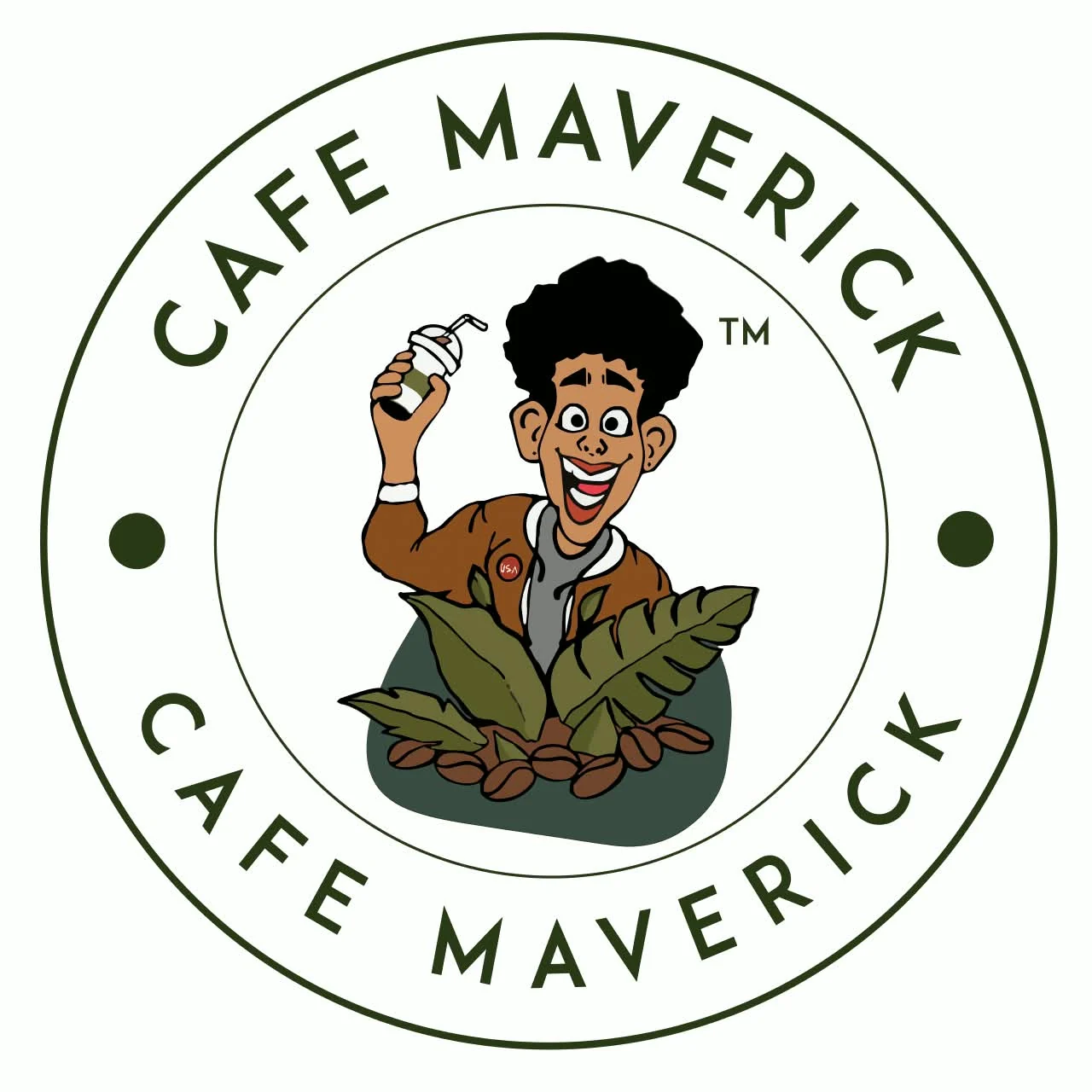 Café Maverick logo